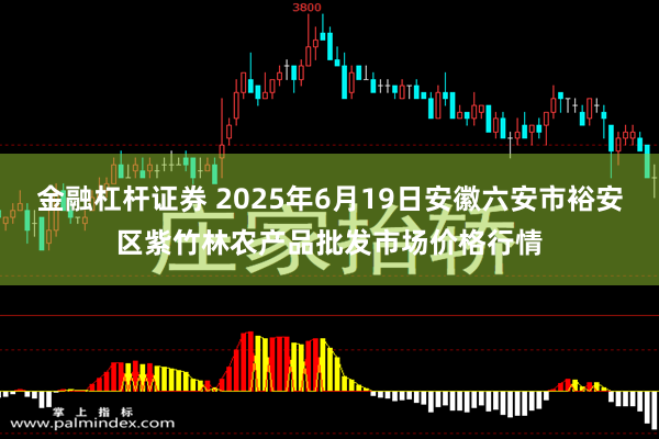 金融杠杆证券 2025年6月19日安徽六安市裕安区紫竹林农产品批发市场价格行情